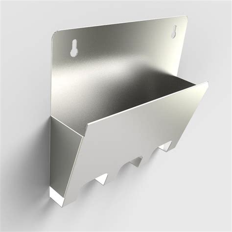 wall mounted metal document boxes|wall mounted multiple document holder.